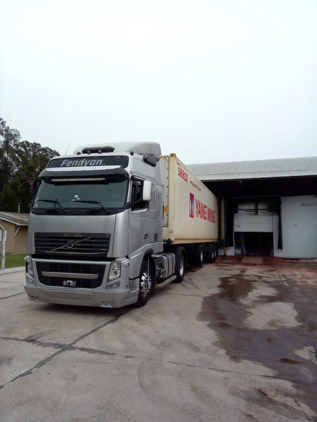 Modern truck fleet